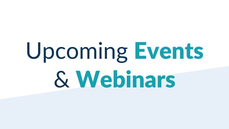 Upcoming Webinars