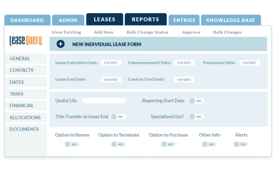 Lease Management and Lease Tracking Software Lease Management and Lease Tracking Software