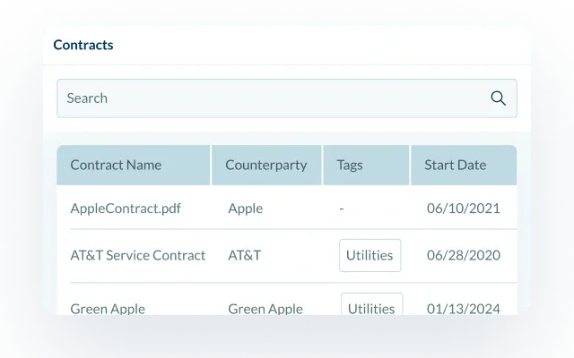 Contract-Management-mobile Contract Management