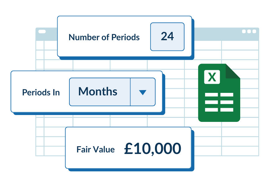 Implicit Interest Rate Excel Calculator Tool