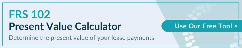 FRS 102 Present Value Calculator Tool