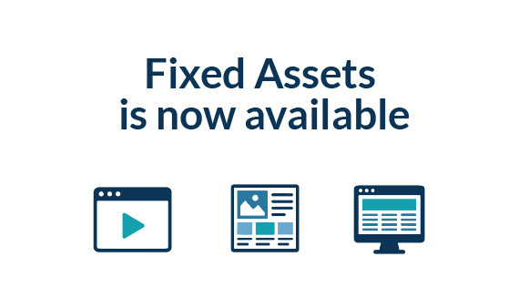 Fixed Assets Now Available